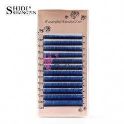 Gene false fir cu fir Beautiful Eyes SHINDI BE037BB Albastru Inchis color D/0.07 de 7-15mm Mixt